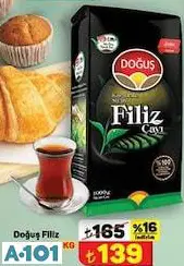 DOĞUŞ FİLİZ SİYAH ÇAY 1 KG